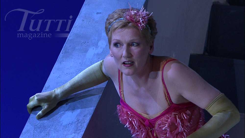 Angela Denoke dans <i>Salomé</i> mis en scène par Nikolaus Lehnhoff.