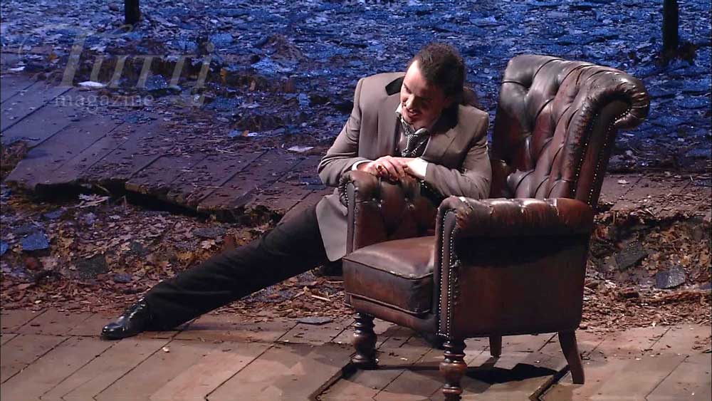 Artur Rucinski interprète le rôle de Francesco dans l'opéra de Verdi <i>I Masnadieri</i>.