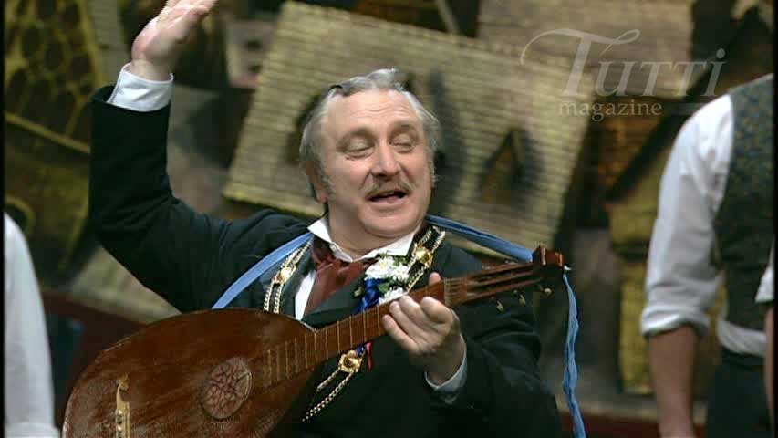 Eike Wilm Schulte interprète le rôle de Sixtus Beckmesser.