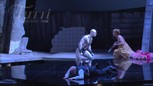 Kim Begley, Patrick Buettner et Angela Denoke dans Salomé