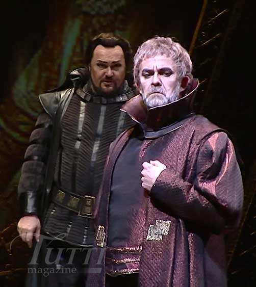 Carlo Guelfi (Don Carlo) et Giacomo Prestia (Silva).