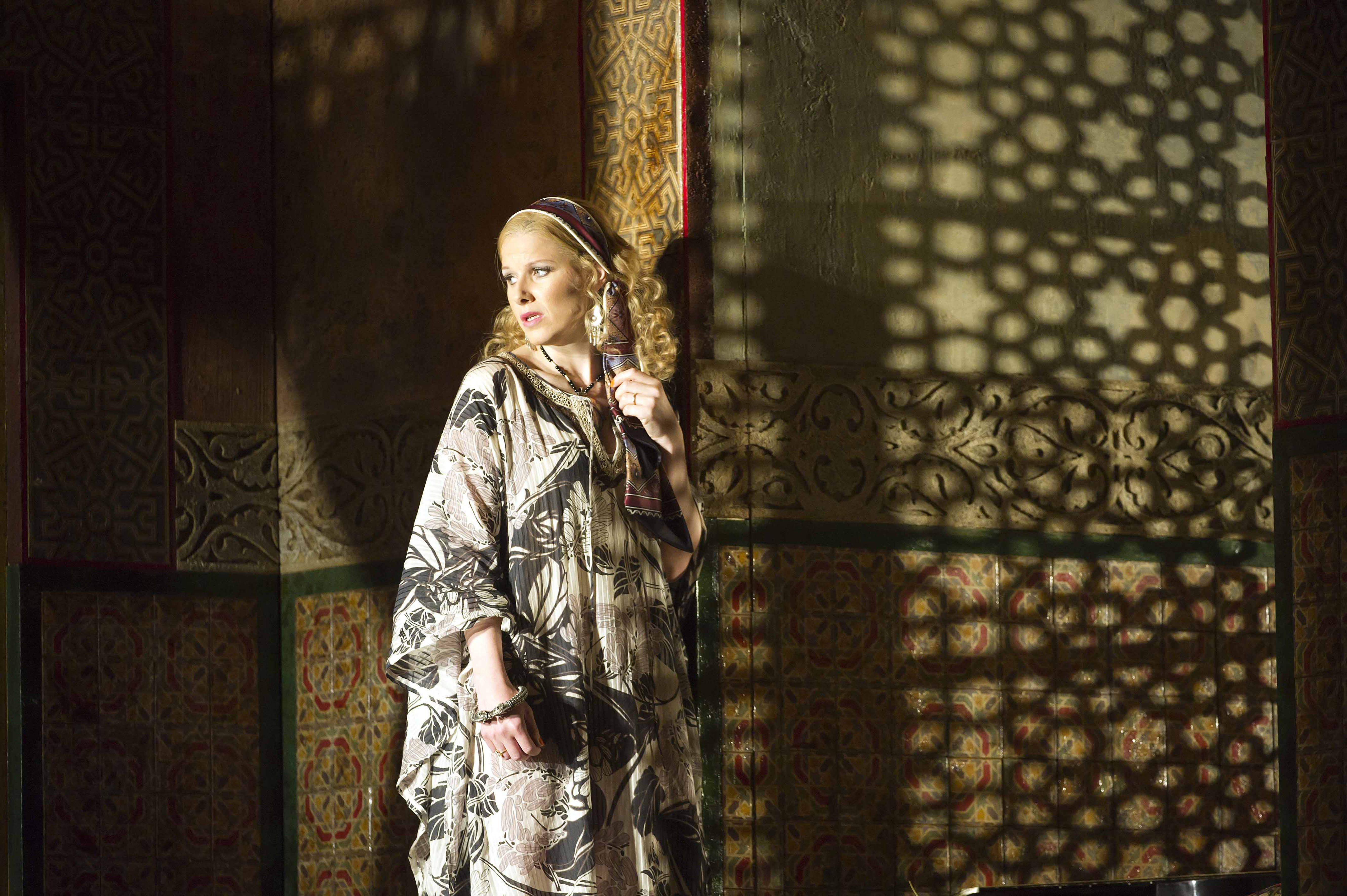 Sally Matthews interprète le rôle de la Comtesse dans <i>Les Noces de Figaro</i> à Glyndebourne.  © Alastair Muir