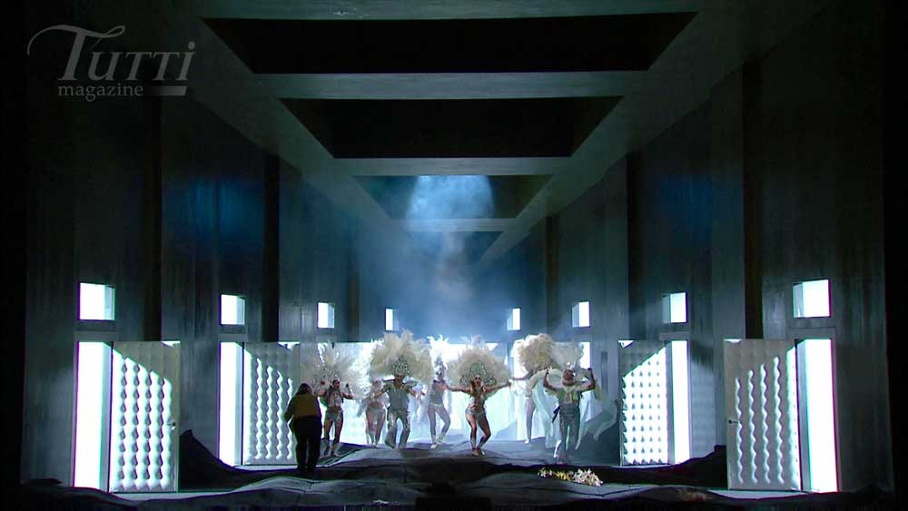 Scène finale d'<i>Elektra</i> vue par Martin Kusej à l'Opéra Zürich.