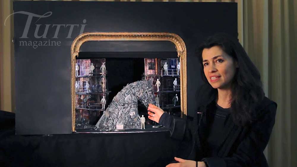 La décoratrice Es Devlin.