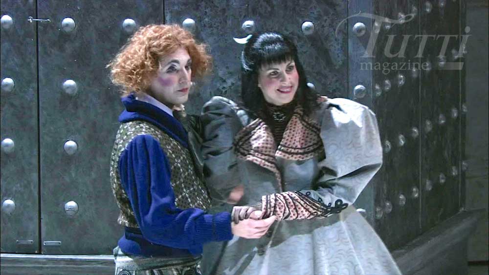 Costumes de Gialuca Falaschi pour <i>Gianni Schicchi</i>.