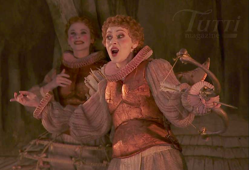 Jaël Azzaretti chante le rôle de l'Amour dans <i>Hippolyte et Aricie</i>