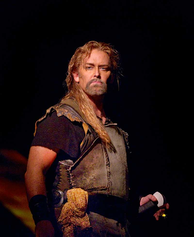 Jay Hunter Morris interprète Siegfried.  Photo : Ken Howard/Metropolitan Opera