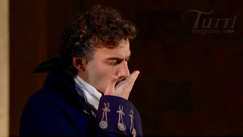 Jonas Kaufmann dans le rôle-titre d'<i>Andrea Chénier</i> mis en scène par David McVicar au Royal Opera House de Londres.