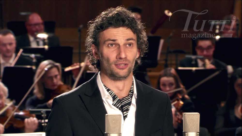 Jonas Kaufmann filmé au Funkhaus Nalepastrasse de Berlin.