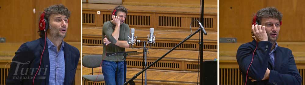 Jonas Kaufmann enregistre <i>Du bist die Welt für mich</i> pour Sony Classical.