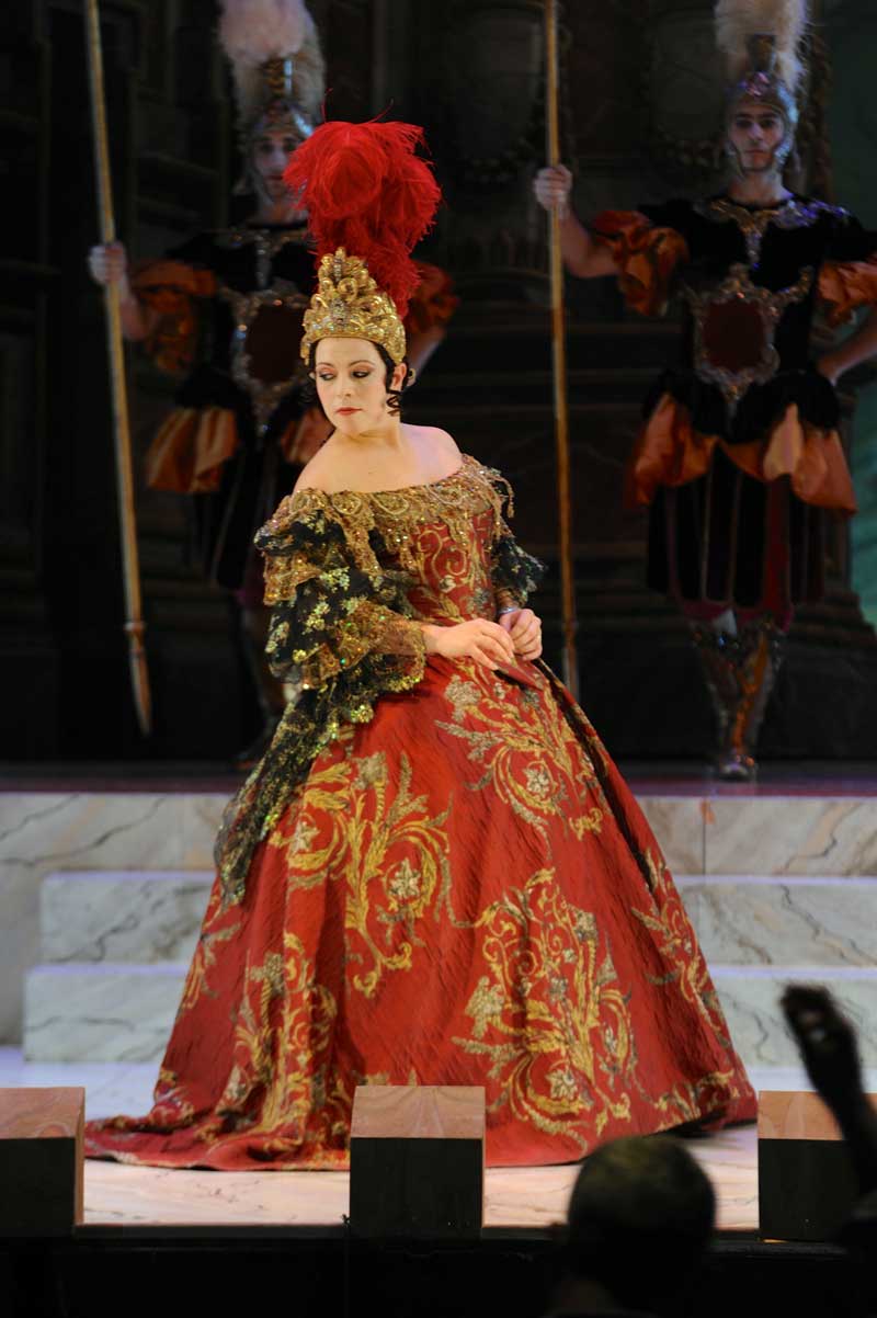 Sonia Prina (Partenope).  © Auditorium V. Villegas, Murcia