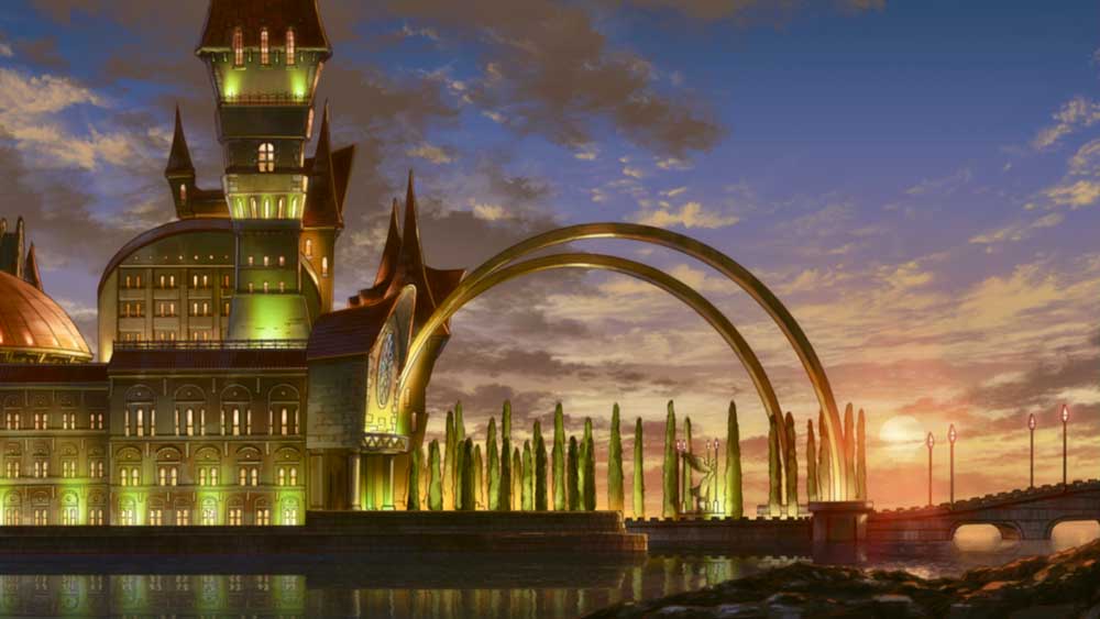 L'opéra fantasmagorique "Crown Petone".  © Level-5/Team Layton 2009