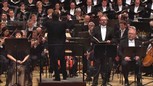 Tatiana Monogarova, Mariss Jansons, Ludovit Ludha et Peter Mikulas
