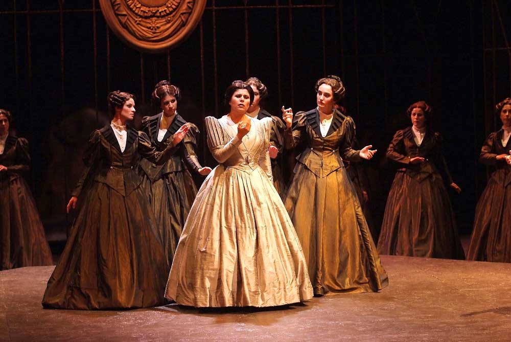 Mariana Pentcheva interprète le rôle de Cuniza dans <i>Oberto</i> de Verdi.  © Roberto Ricci/Teatro Regio di Parma