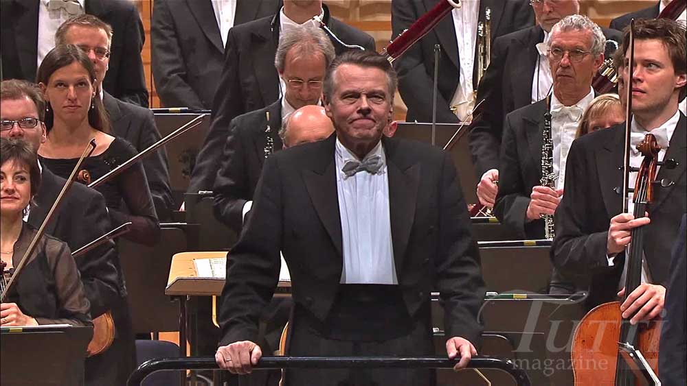 Mariss Jansons dirige Brahms et Janacek au KKL Concert Hall de Lucerne le 31 mars 2012.