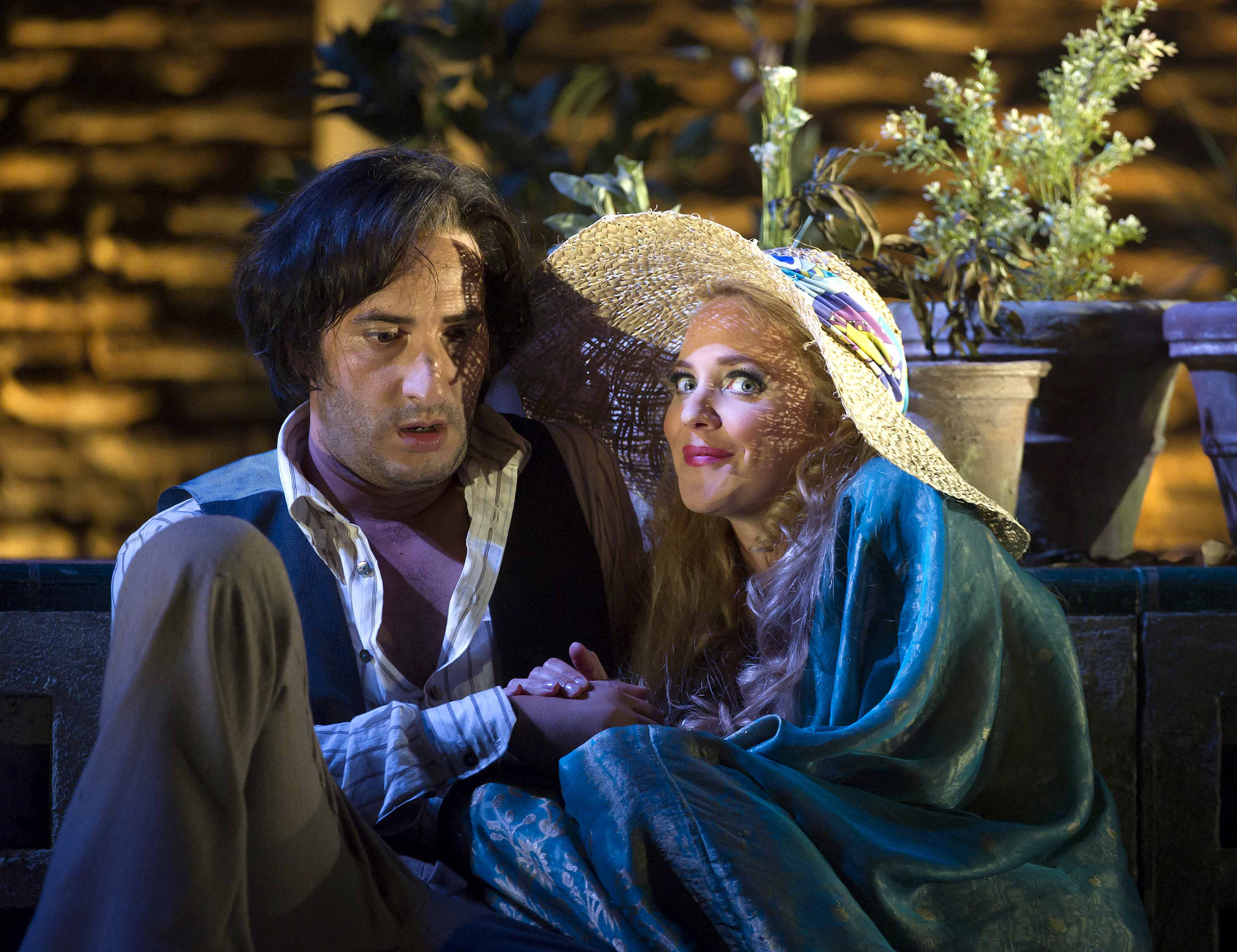 Vito Priante et Lydia Teuscher.  © Alastair Muir