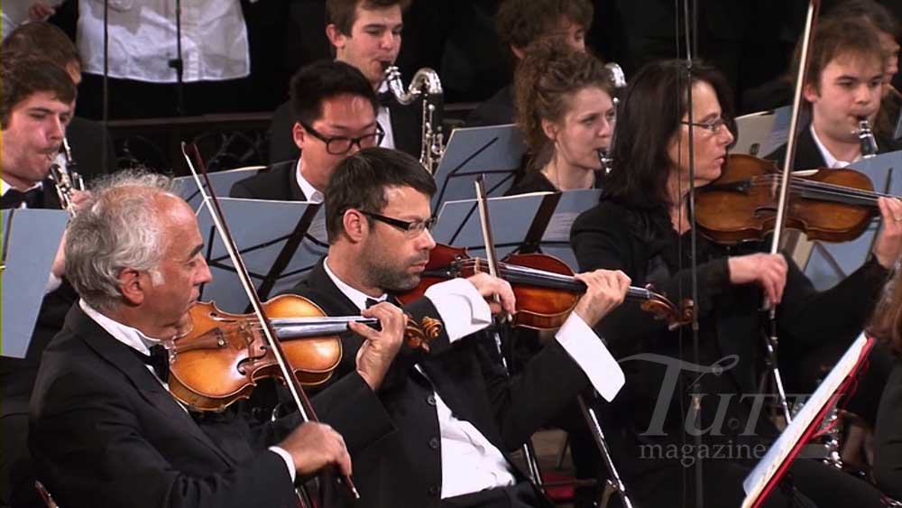Musiciens de l'Orchestre Français d'Oratorio.