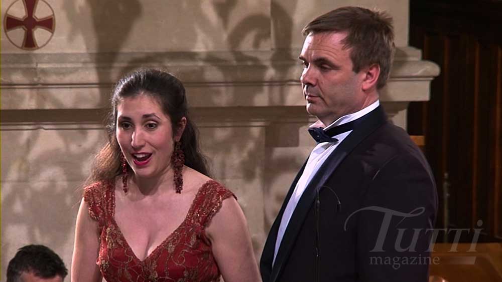 Sabine Revault d'Allonnes et Jean-Louis Serre dans un duo de <i>Thaïs</i> de Massenet à la Trinité.