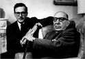 Robert Craft et Igor Stravinsky