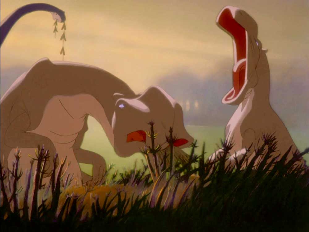 Plan du <i>Sacre du Printemps</i> tiré de <i>Fantasia</i> de Walt Disney.