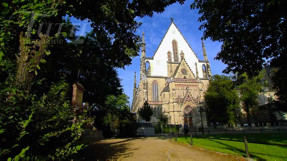 L'église Saint Thomas de Leipzig accueille la <i>Messe en si mineur</i> de Bach le 23 juin 2013.