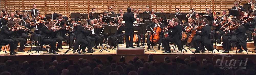 Le Symphonieorchester des Bayerischen Rundfunks dirigé par Mariss Jansons à Lucerne.