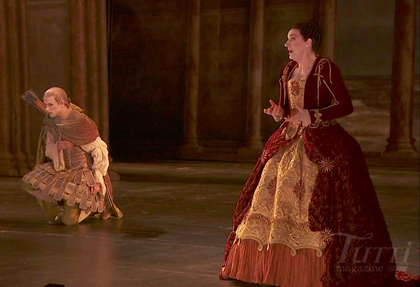 Topi Lehtipuu (Hippolyte) et Sarah Connolly (Phèdre) dans <i>Hippolyte et Aricie</i> mis en scène par Ivan Alexandre.