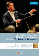 Jaquette de : Brahms : Les Symphonies (Staatskapelle Dresden, C. Thielemann)